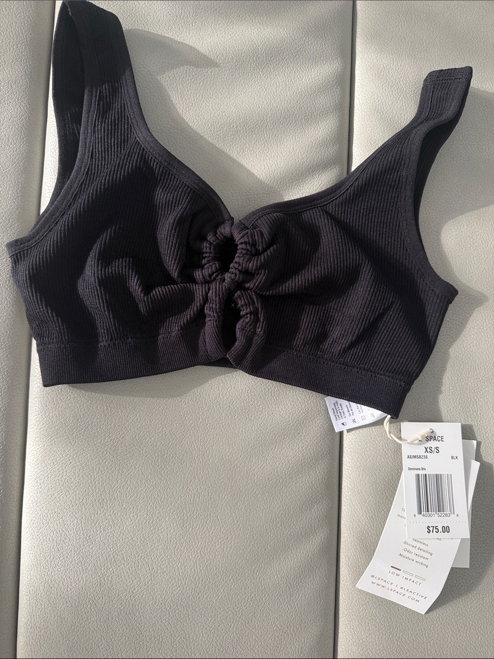 L space Simmons bra xs/s nwt